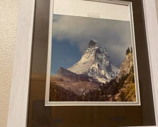 Framed and Matted Photography Prints of Mountainscapes