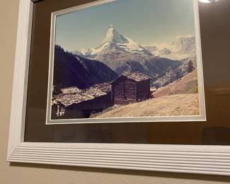 Framed and Matted Photography Prints of Mountainscapes