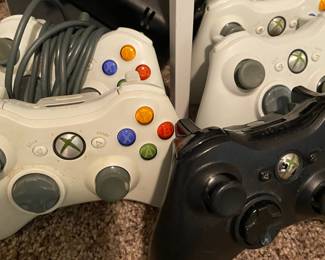 Assortment of Xbox 360 Controllers