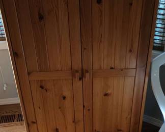 Pinewood Armoire 