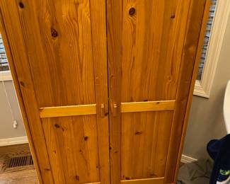 Pinewood Armoire 
