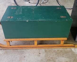 Oak Ice Fishing Sled