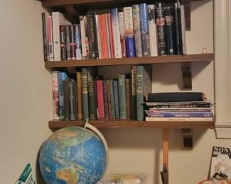 Globe, Books, Sewing, Misc