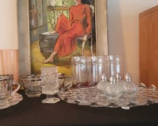 Serving Plate and Art