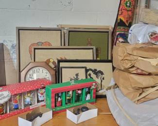 Prints, reeds, Tea Box, Glasses