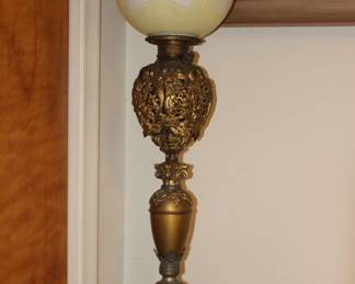 Brass, Gone with the Wind Table Lamp