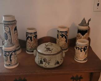 German Beer Steins