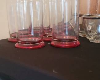 Set of Vintage Glasses