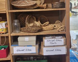 Baskets, Stained Glass Pieces Tools, Carving Tools