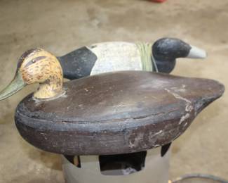 NES Wood Carved Vintage Decoys