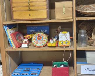 Baskets, Great WOOD Boxes, Toys