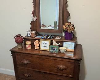 Antique Eastlake Style Dresser