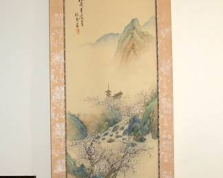 Hand Painted Scroll