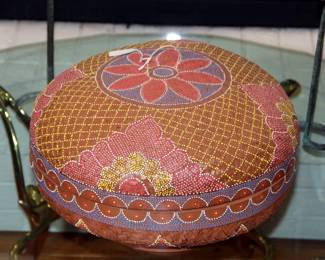 Hand Painted Basket