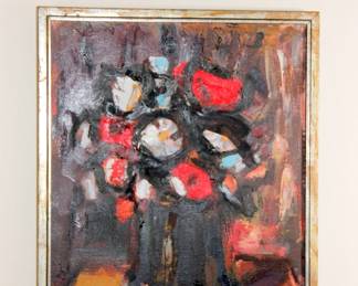 O/C Listed Artist Janis Kalmite (1907 - 1996)