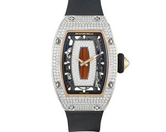 Lot 560 RichardMille Watch with DiamondPave