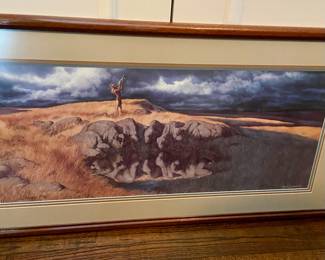 Calling the Buffalo by Bev Doolittle