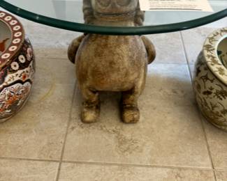 Pho dog side table $150