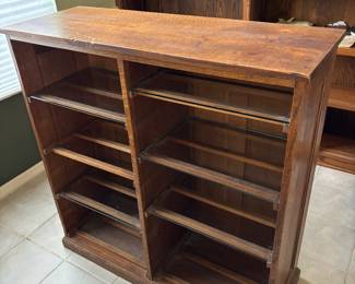 Wet book shelf missing one glass shelf $25
44 x 16
45 tall