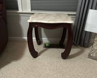 Small marble table