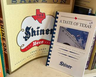 Books on the Shiner Brewery