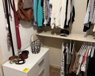 Another closet full of fine clothing