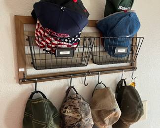 Cap rack and caps
