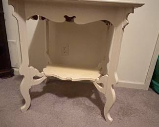 Solid Wood Accent Table, Measures 28w 21d 29h — $30