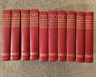 Vintage. The Lock & Key Library, 10. Leather. --- $50