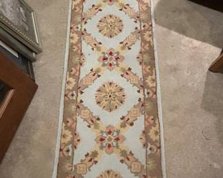 25” x 72” Runner, Machine Made, Thick pile. —- $40