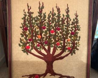 Handcrafted, framed artwork. Measurement to be provided.  --- $40