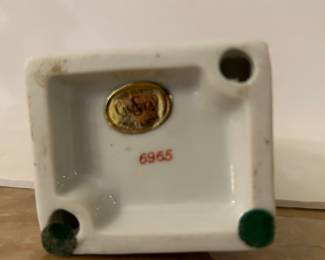 2nd Connecticut Light Horse Riflemen 1777 porcelain soldier figurine by Andrea/Sadek. 8.5" tall. EUC --- $15