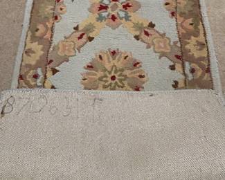 25” x 72” Runner, Machine Made, Thick pile. —- $40