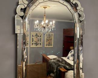 Venetian style mirror
