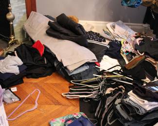 More clothing to go through!