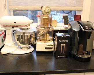 Kitchenaide; Cuisinart...