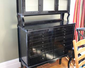 Vintage dental cabinet