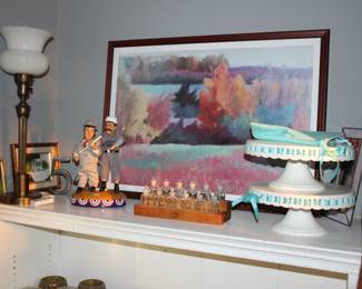 "Who's on first?" & cake stands