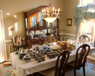 This stunning dining room set could be yours, don't miss out on these incredible prices.