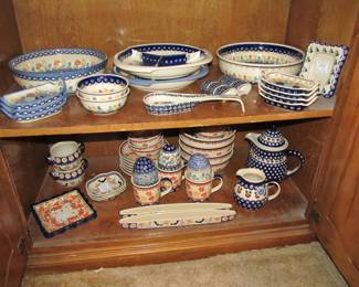 Fine Polish pottery collection
