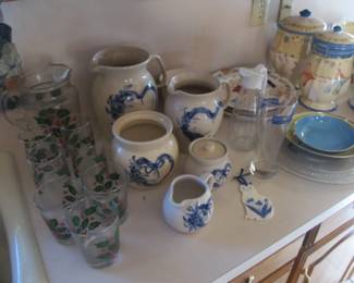 Casey Pottery stoneware from Marshall, TX