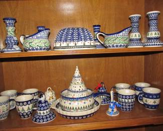 Fine Polish pottery collection