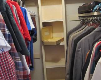 We have a select group of men's clothing, South Garland Colonel High Memorabilia Shirts, & a few ladies purses and shirts.