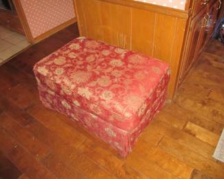 Haverty's fantastic soft leather chair & ottoman! But also don't miss this amazing cozy lush chair & ottoman.