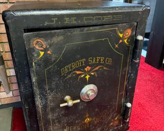 Beautiful antique safe