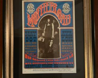 Big Brother And The Holding Company Handbill Framed