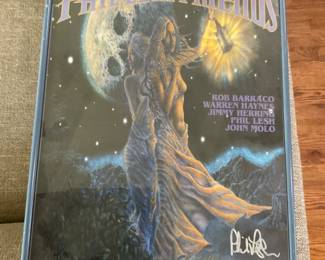 Phill Lesh , Signed advertisement poster 