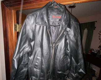 Men’s leather Bomber Jacket