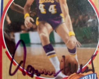 Jerry West signed
