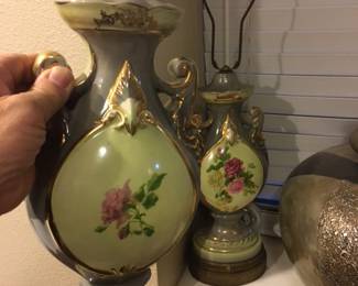 Pair of 1930’s urn lamps